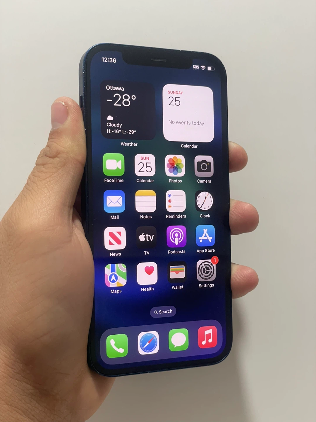 NEED GONE !!! Apple iPhone 12 – 64GB – Blue | Unlocked - photo 2