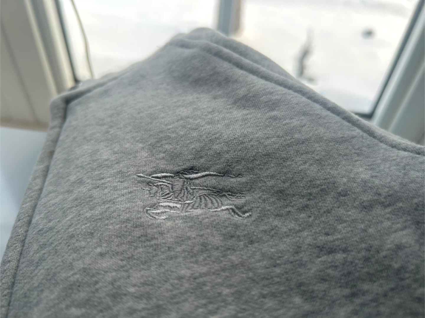 Burberry Grey Zip-Up Hoodie - photo 5