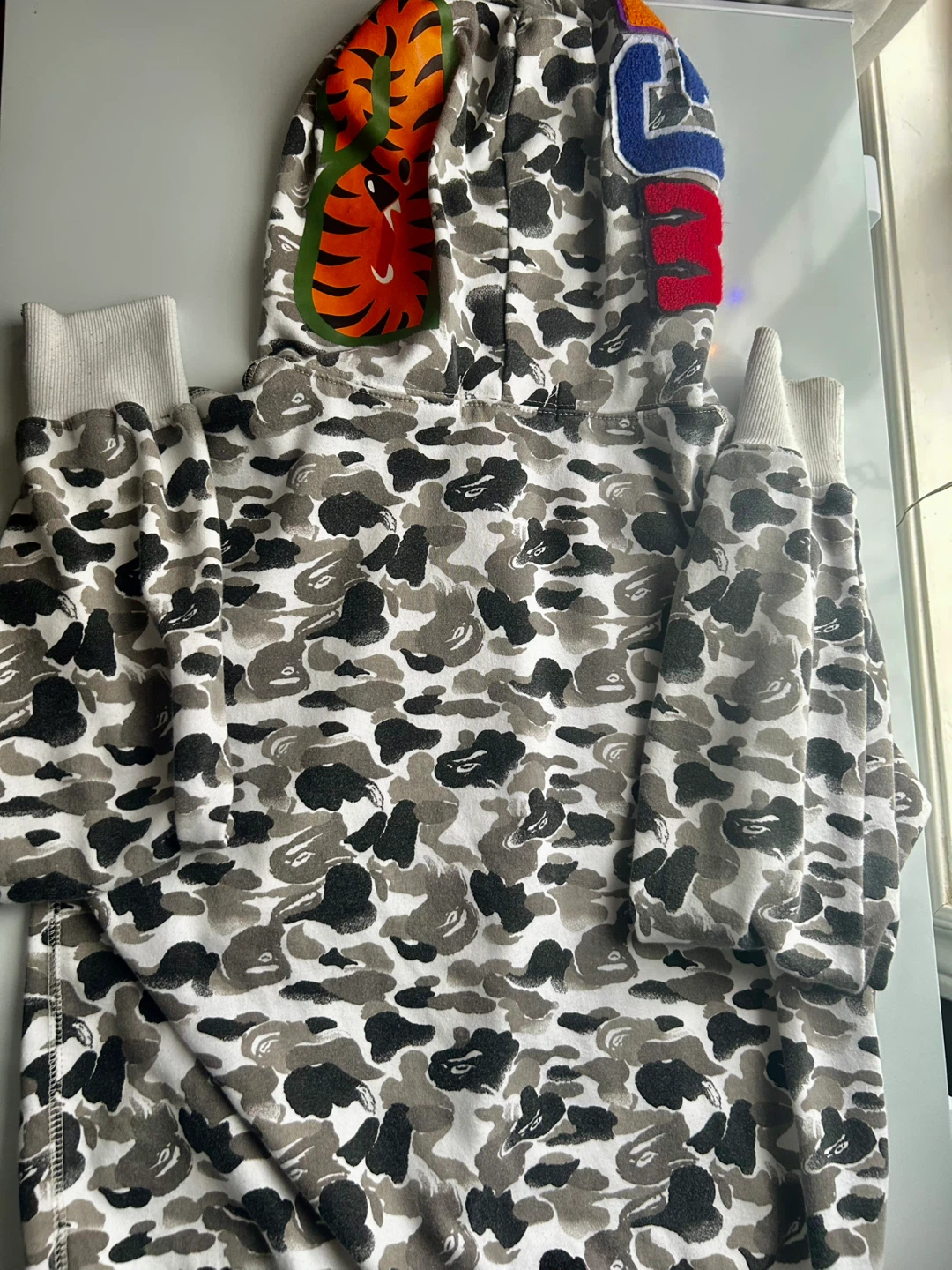 BAPE Camo Shark Full Zip Hoodie - photo 2