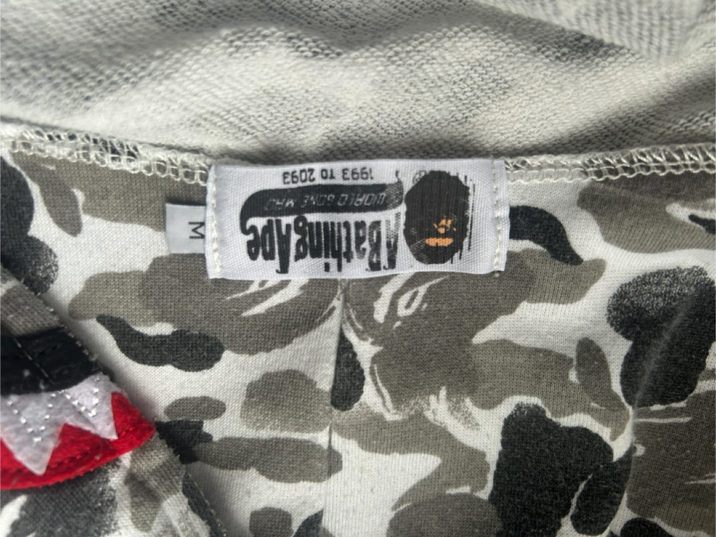 BAPE Camo Shark Full Zip Hoodie - photo 4