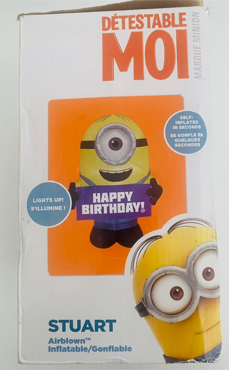 Despicable Me Minion Stuart inflatable Decoration - photo 2