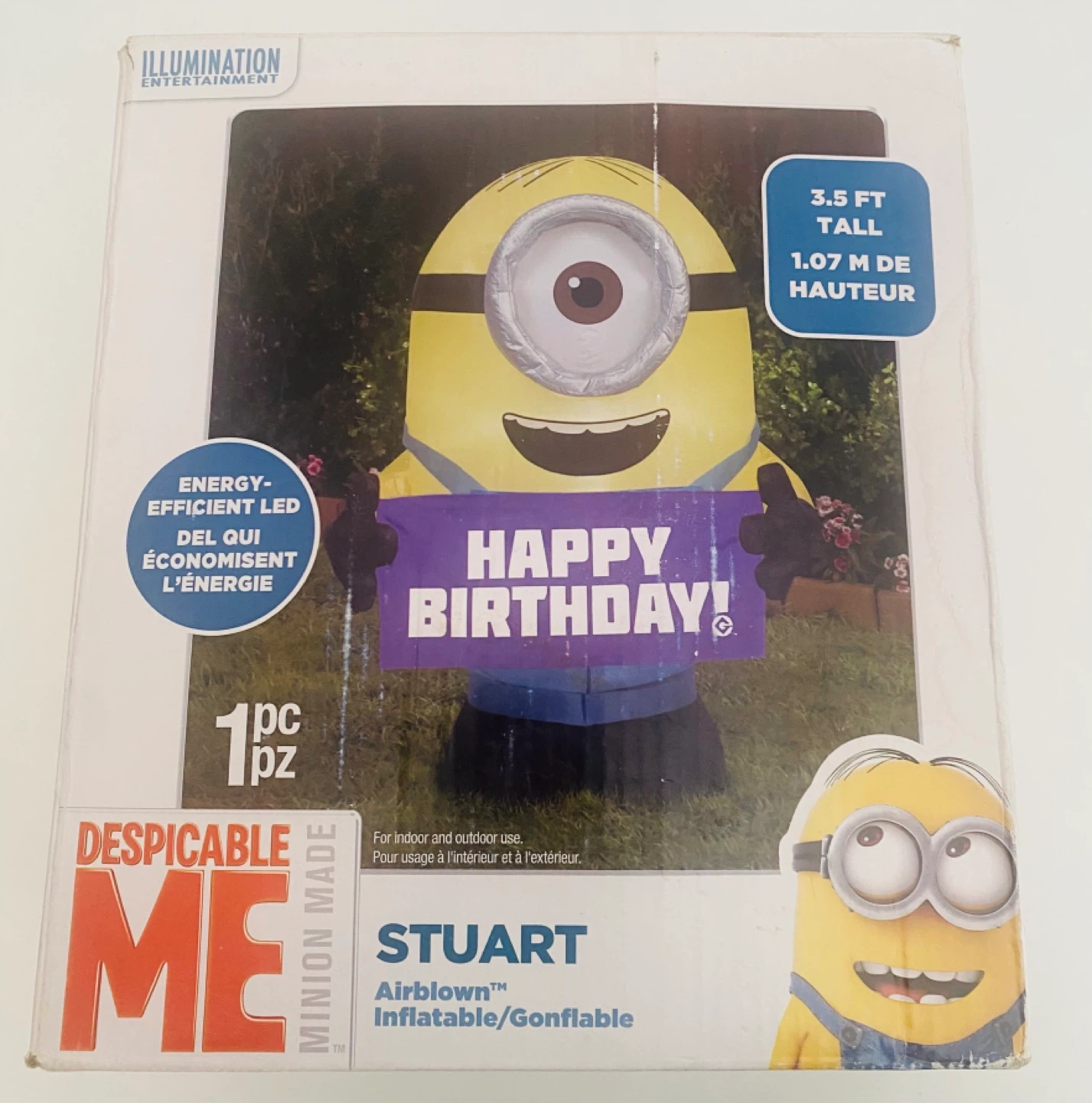 Despicable Me Minion Stuart inflatable Decoration