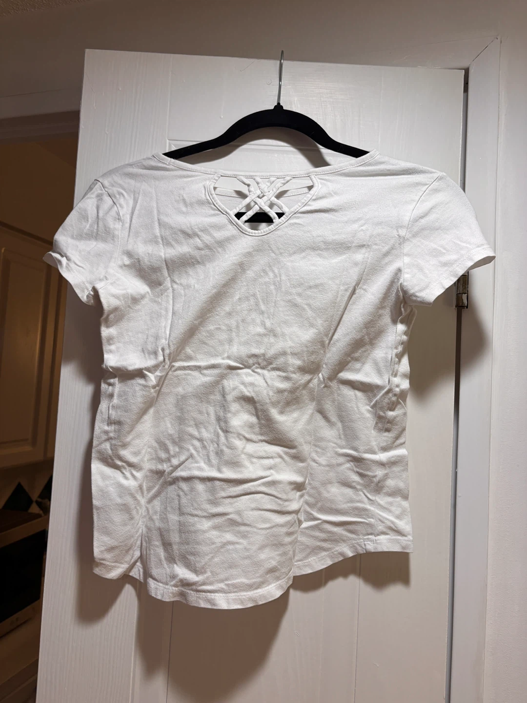 Old Navy White Cow Graphic T-Shirt (Small) - photo 2