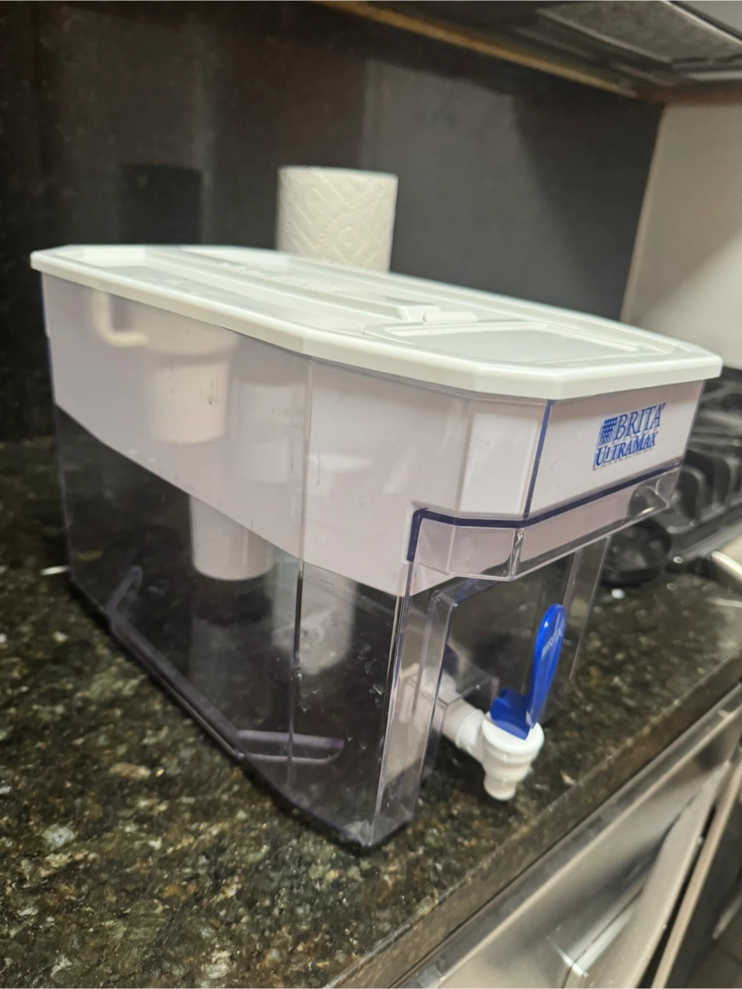 Brita Ultramax Water Filter Dispenser with 5 Brita Blue Filters
