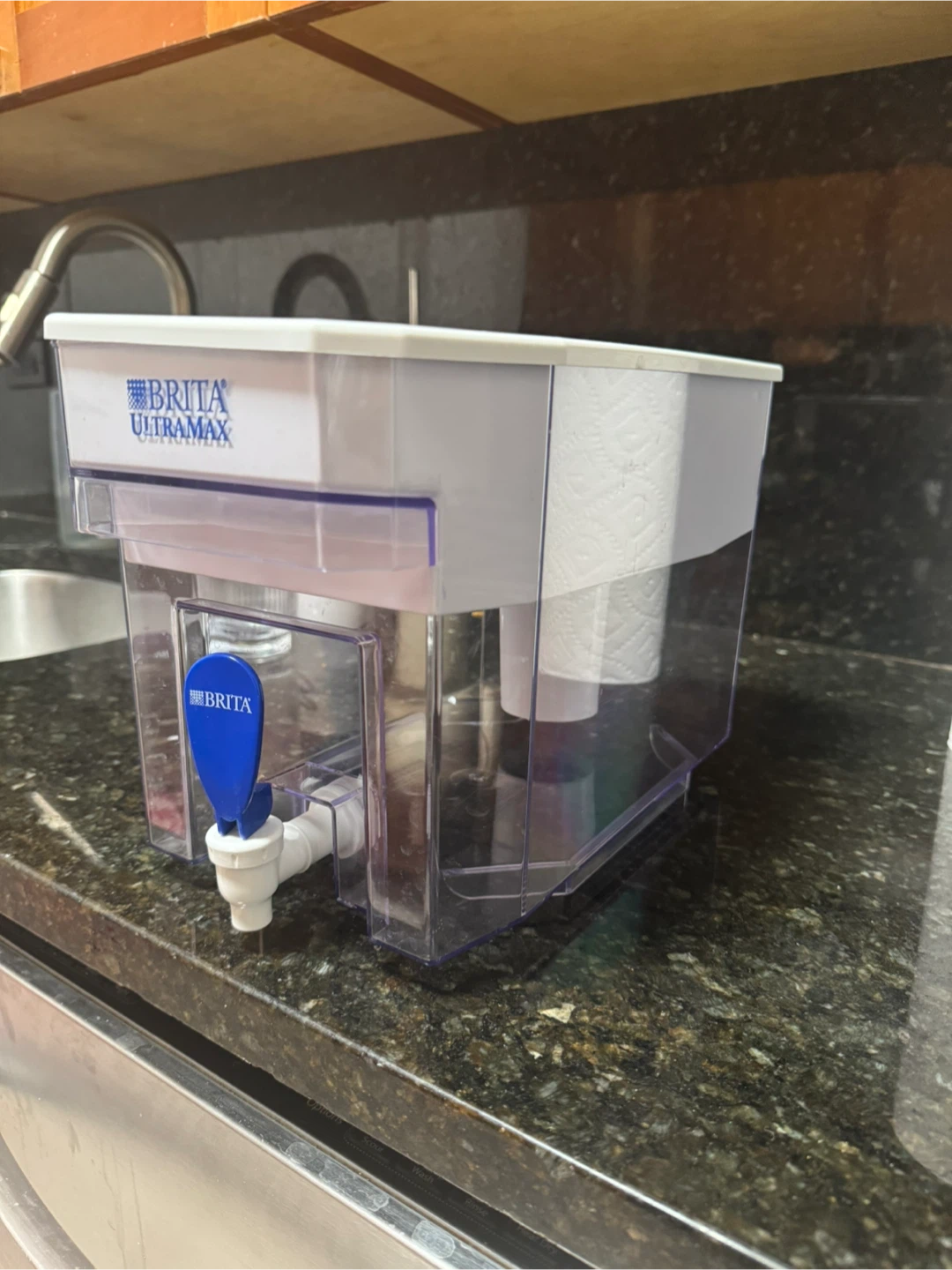 Brita Ultramax Water Filter Dispenser with 5 Brita Blue Filters - photo 3