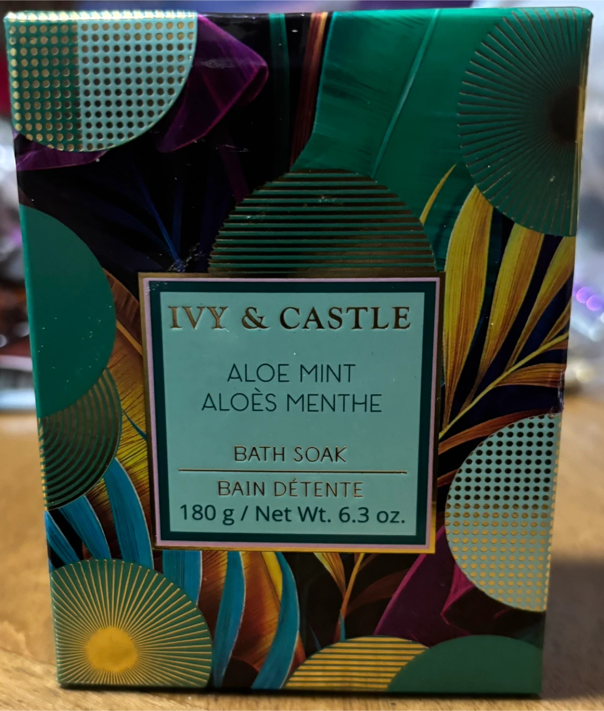 NEW-Ivy & Castle Aloe Mint Bath Soak - 6.3 oz