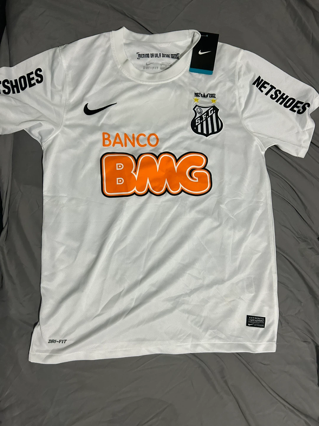 Nike Santos FC 2012 Authentic Soccer Jersey