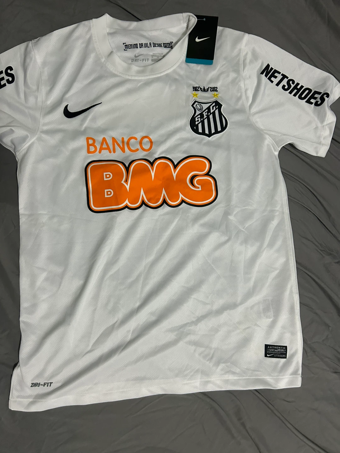 Nike Santos FC 2012 Authentic Soccer Jersey - photo 4