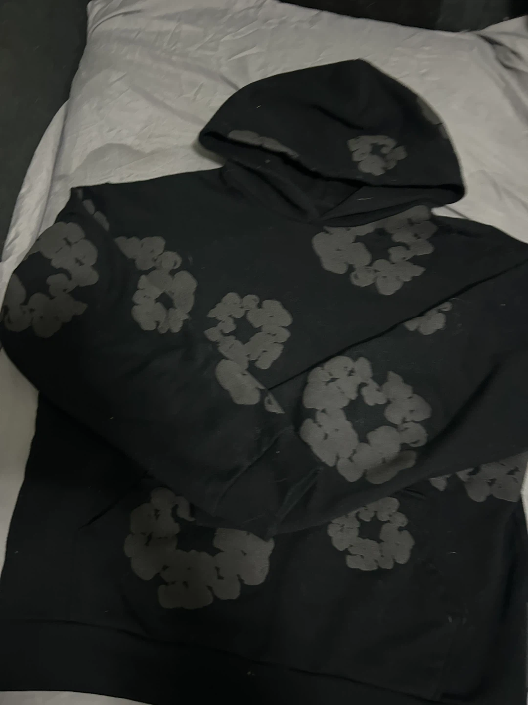 Denim Tears Black Cotton Hoodie Size M - photo 2