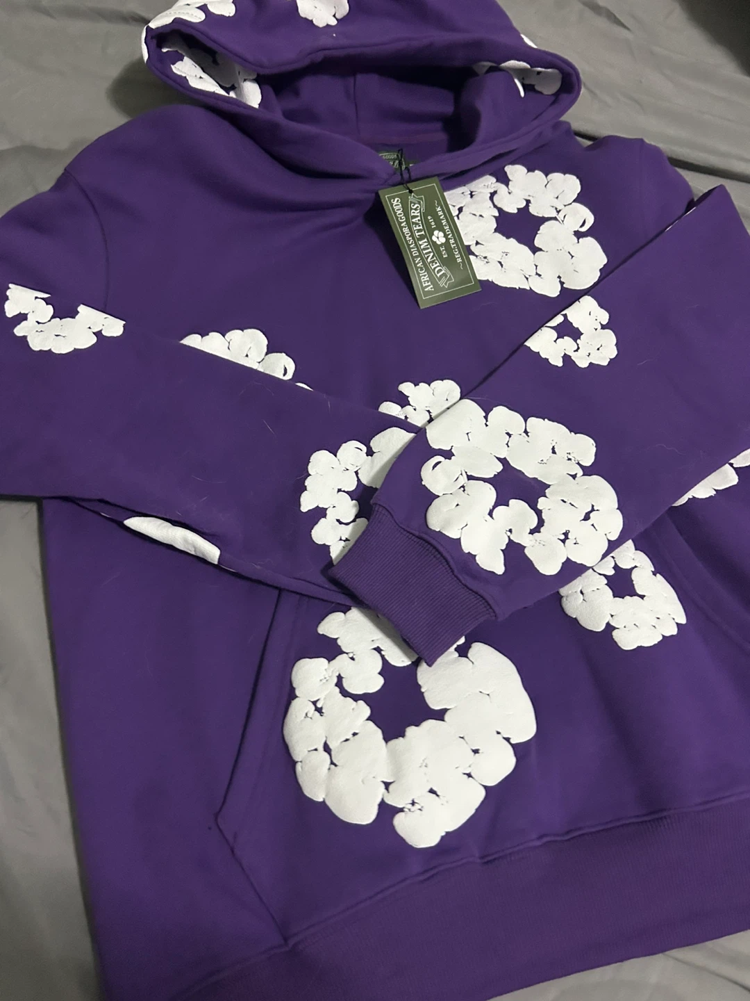 Denim Tears Purple Hoodie - photo 5
