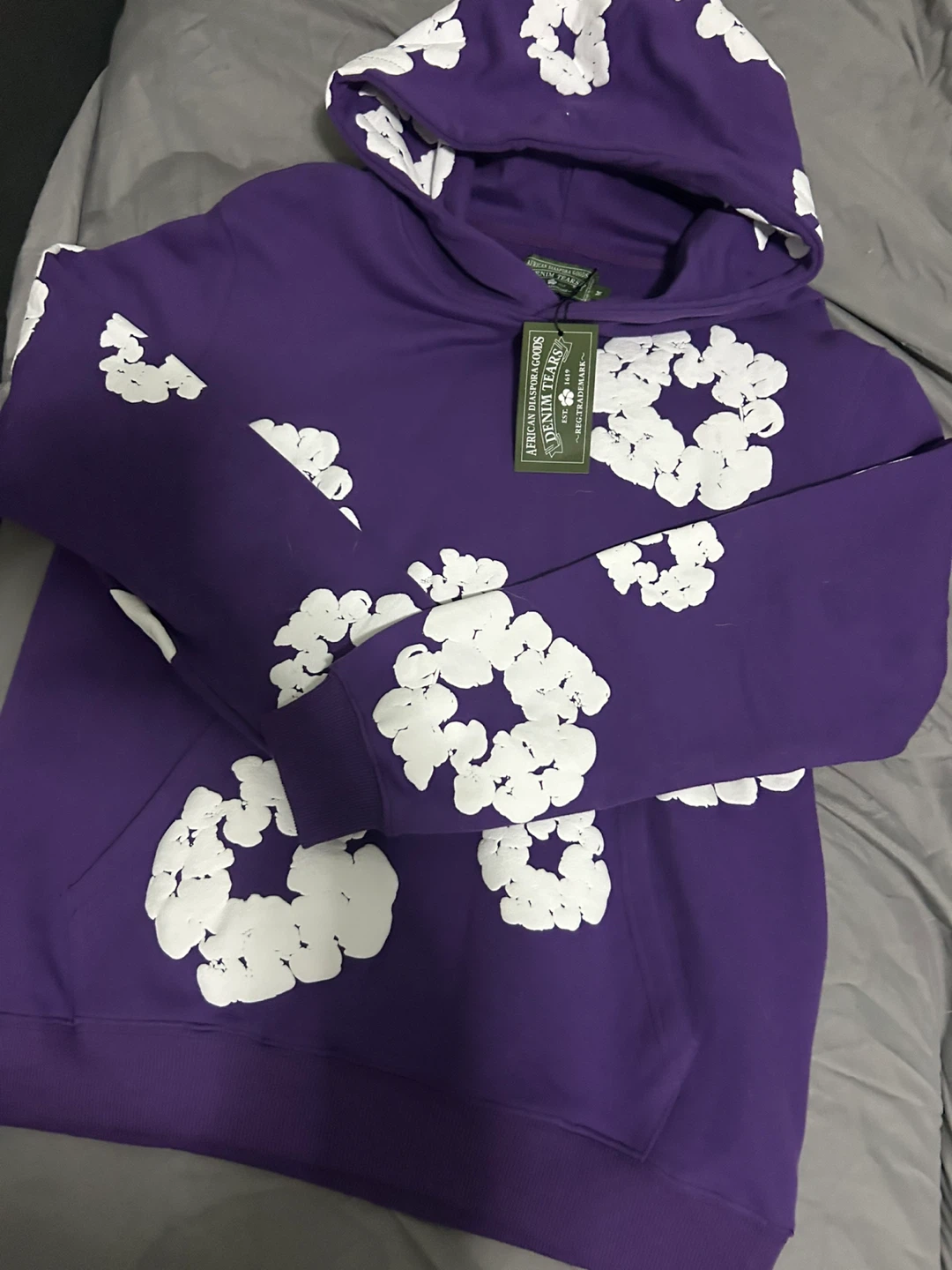 Denim Tears Purple Hoodie