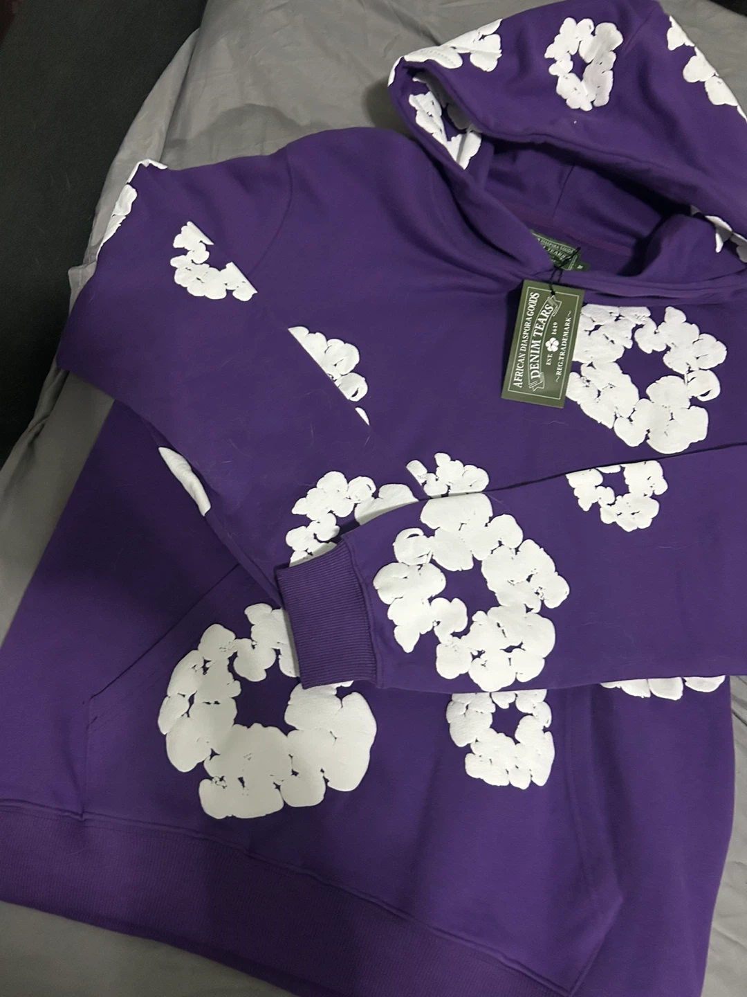 Denim Tears Purple Hoodie - photo 2
