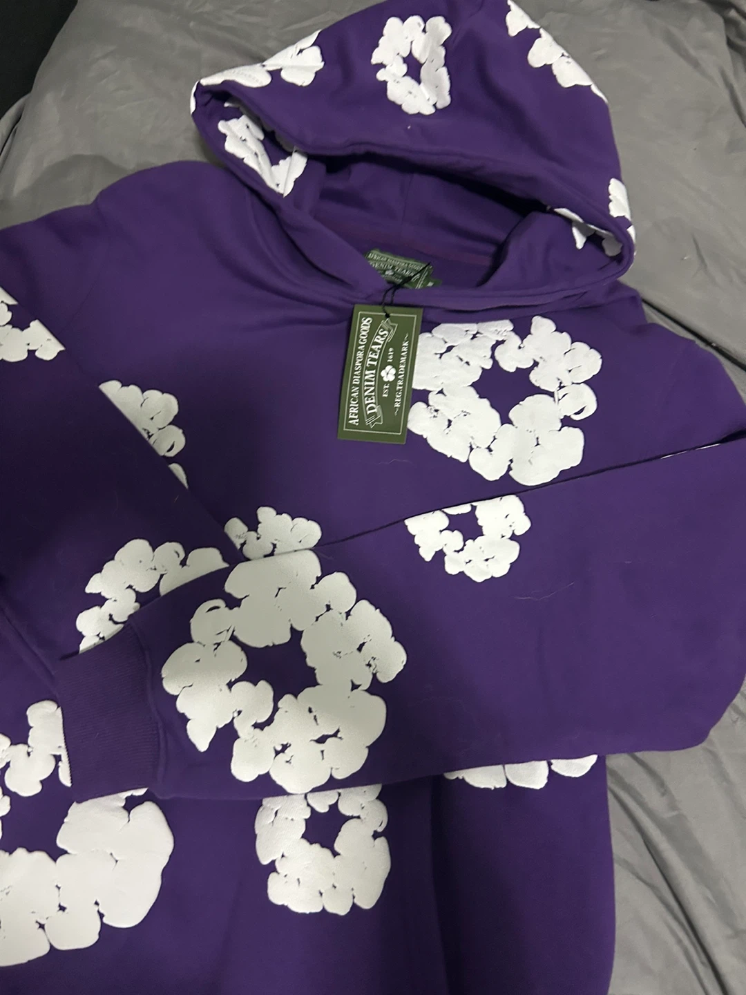 Denim Tears Purple Hoodie - photo 4