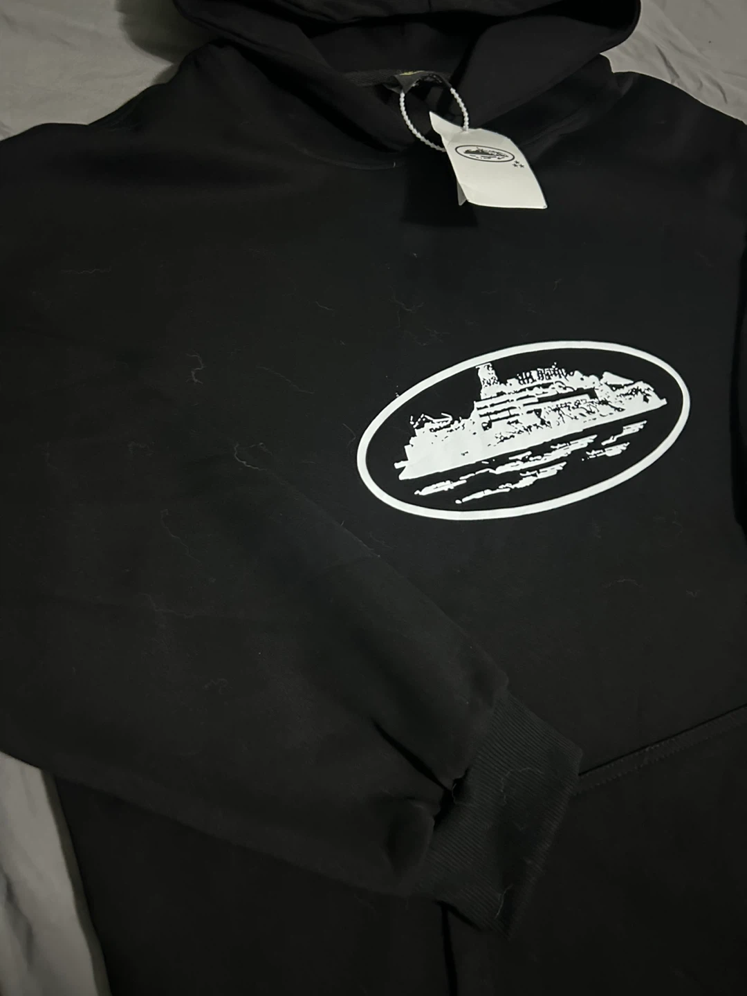 Black Graphic Hoodie - photo 3