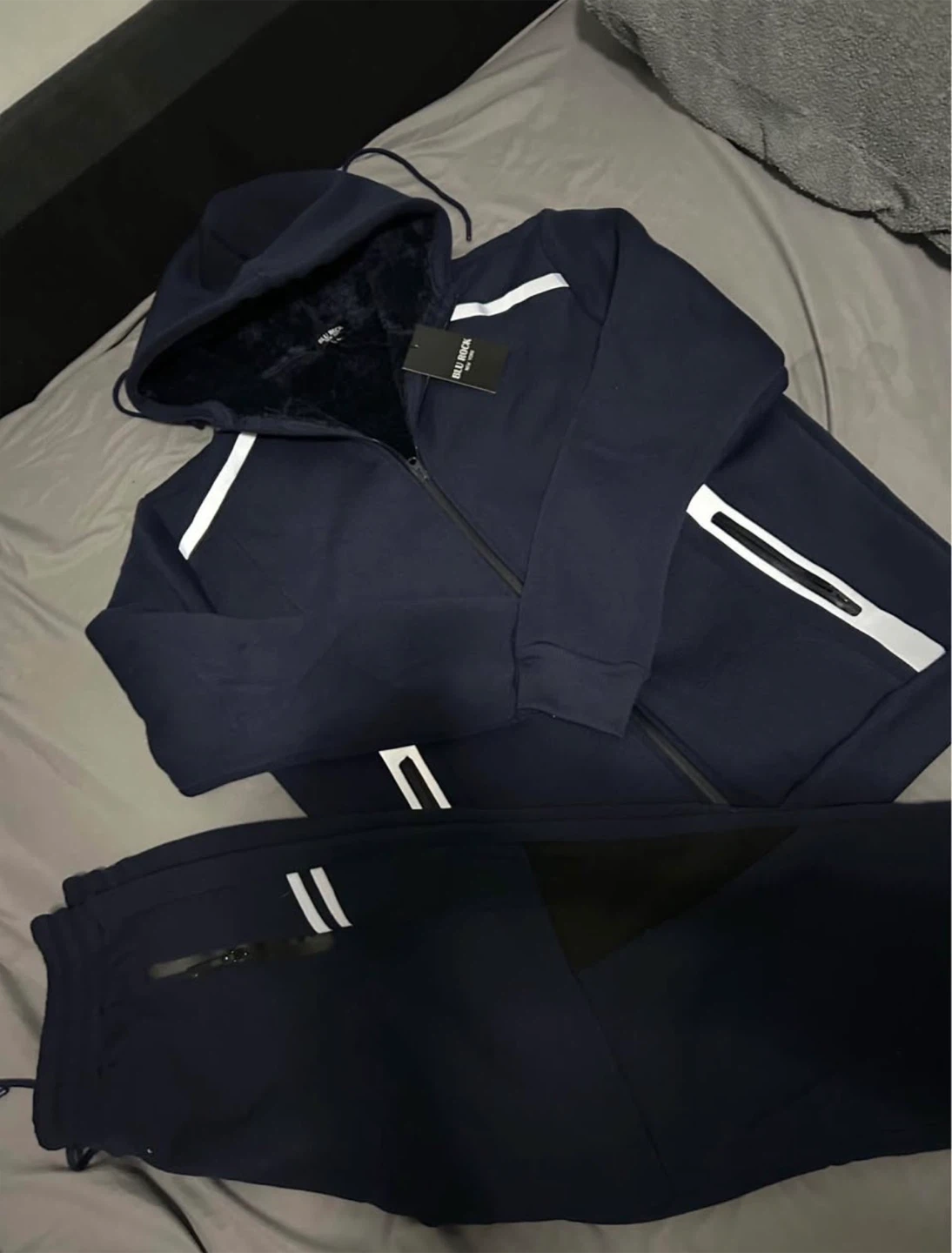 Blu Rock New York Navy Tracksuit - photo 4