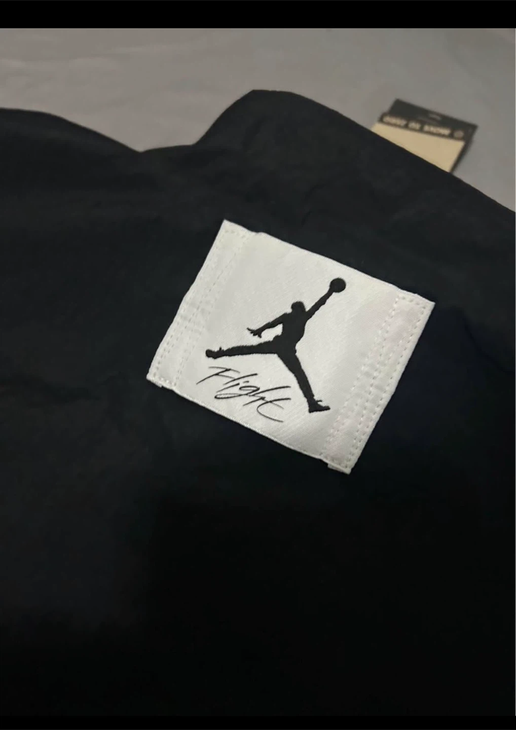 Jordan Flight Windbreaker Jacket - Black/White - Size S - photo 5
