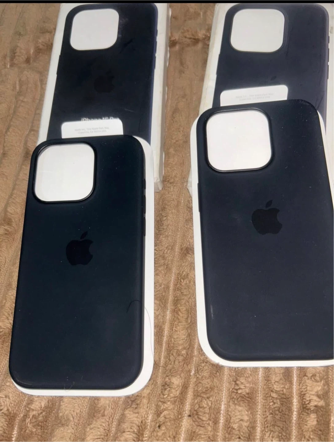 Apple iPhone 14 Pro Silicone Cases - Black (2 Pack) - photo 4