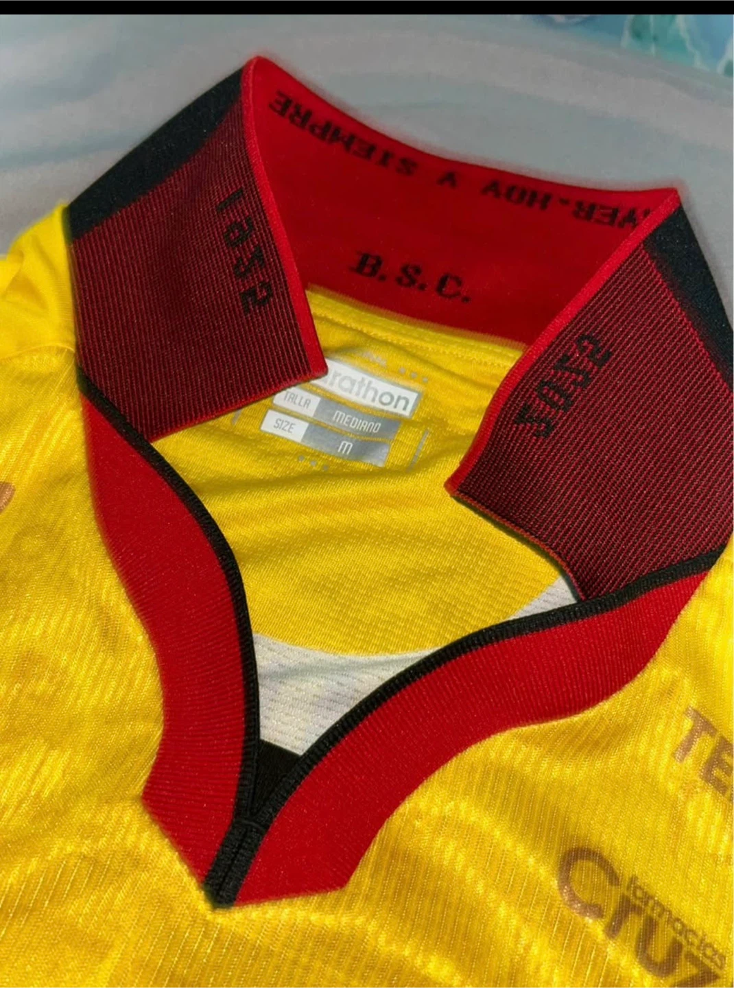 Barcelona SC Yellow Soccer Jersey - photo 4