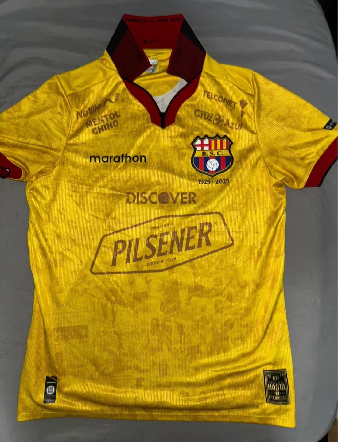 Barcelona SC Yellow Soccer Jersey - photo 2