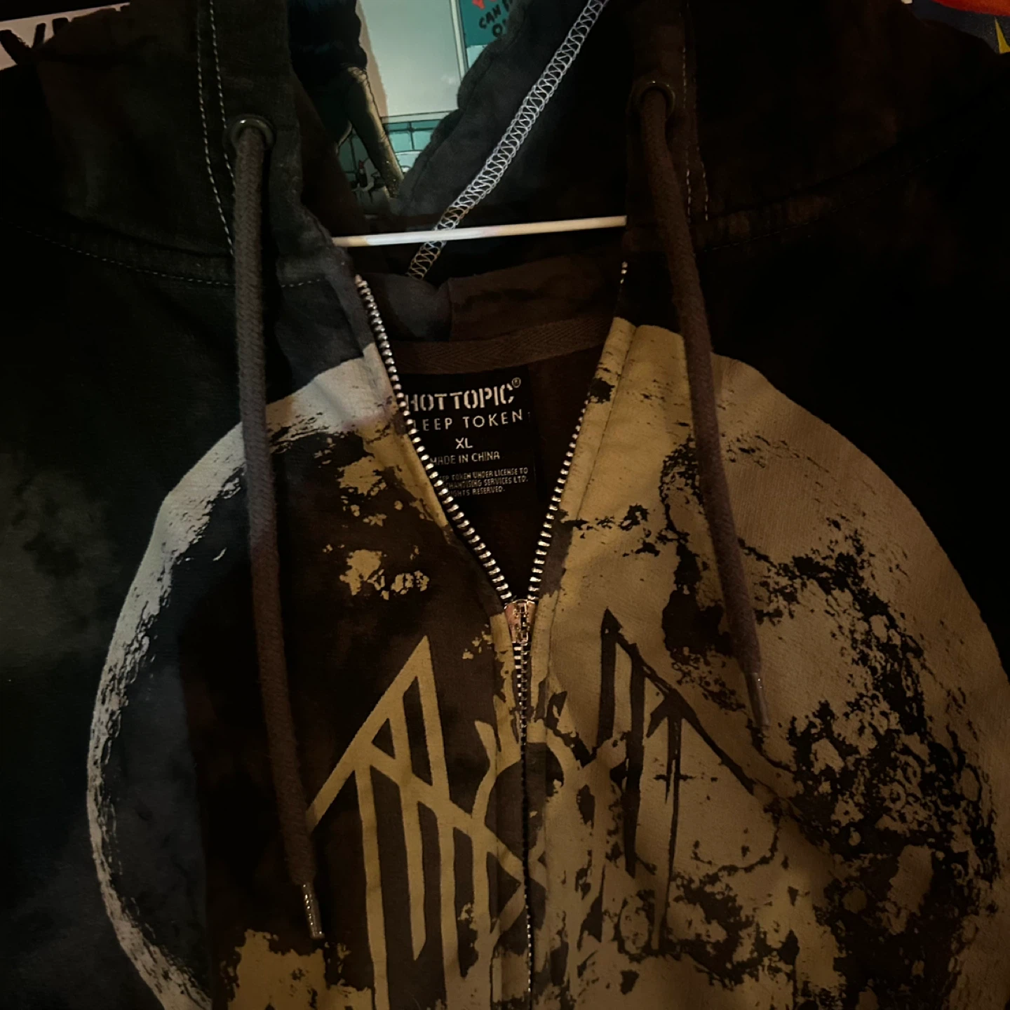 Hot Topic Sleep Token Zipup Hoodie - photo 2
