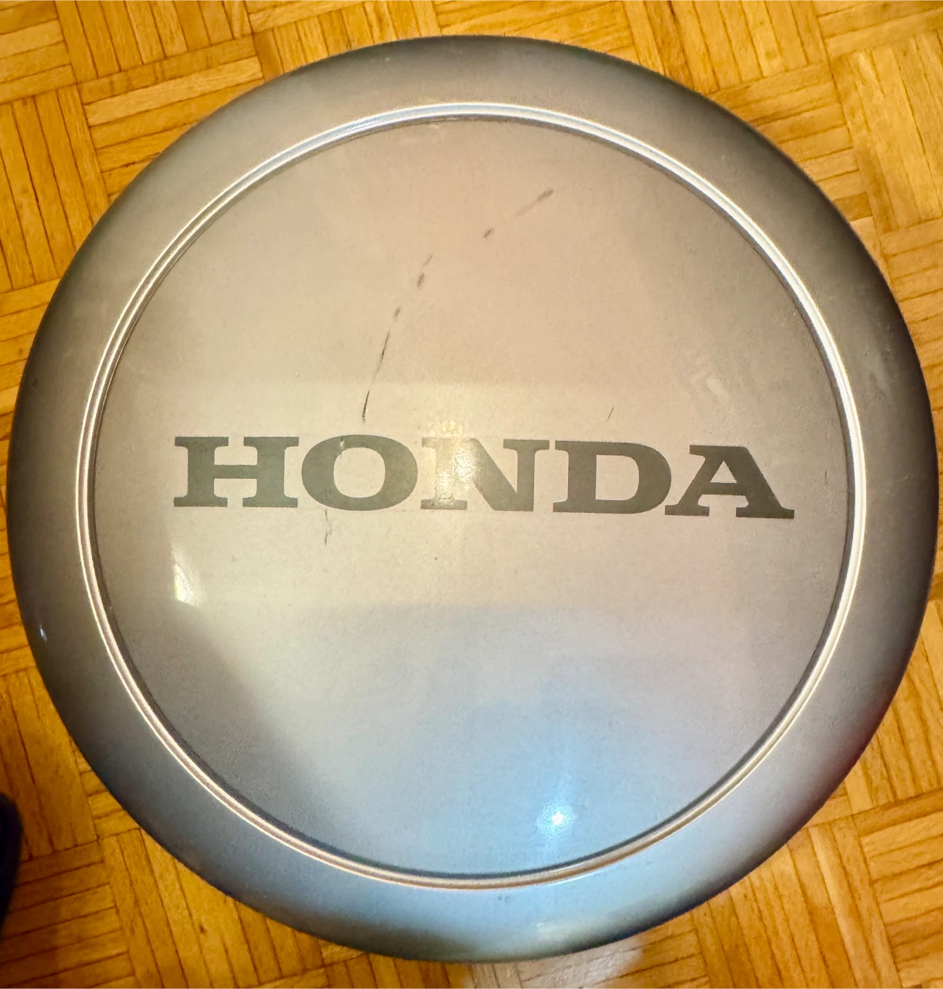 02-06 Honda Cr-V Spare Tire Plastic Hard Cover Silver Color