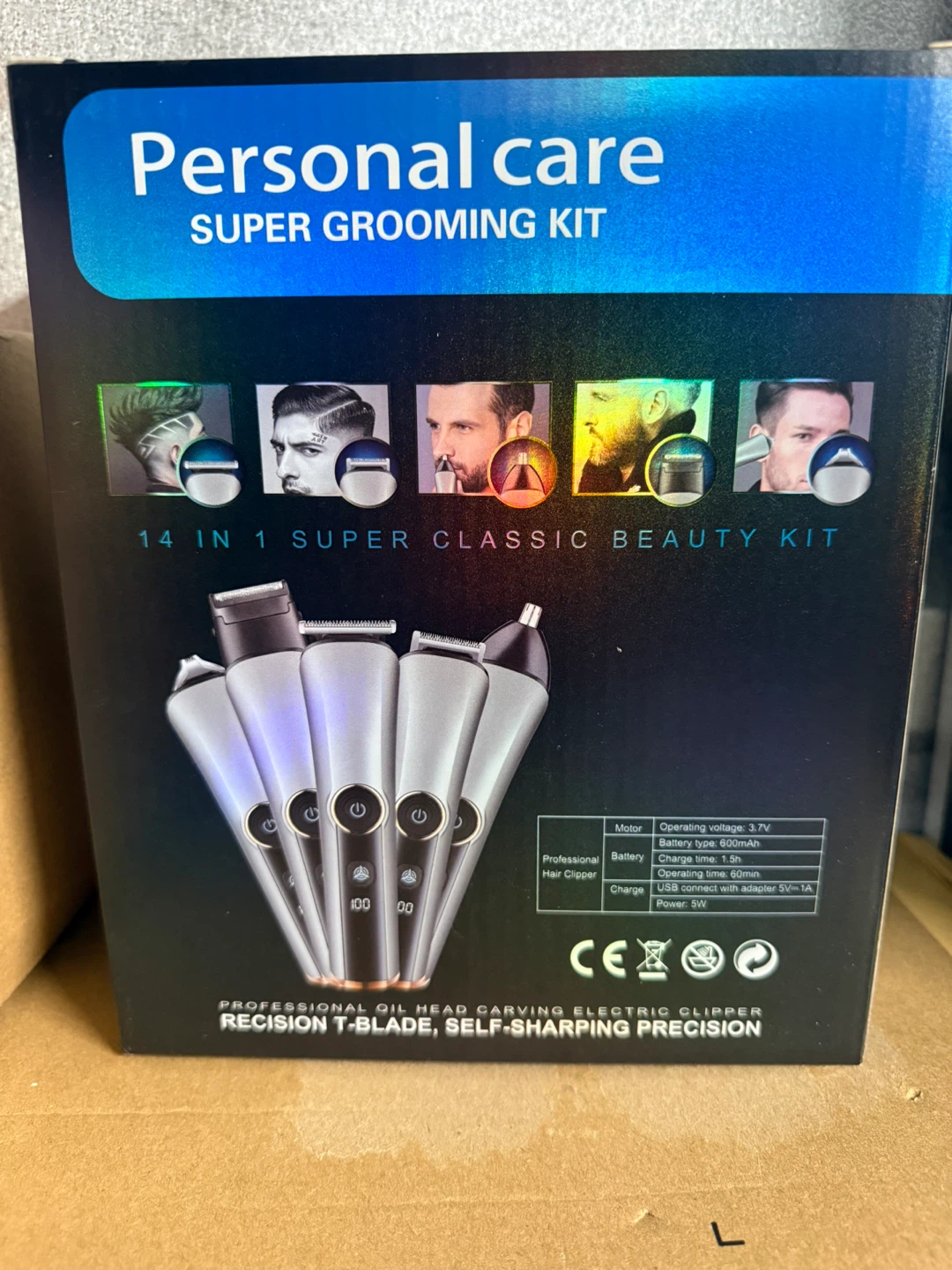 Beard Trimmer for Men 5 in 1 Electric Razor for Men - photo 3