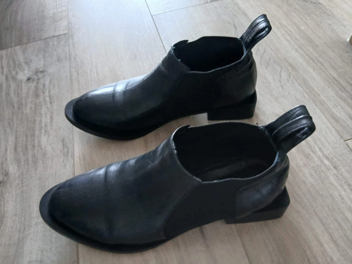 Style & Co Black Slingback Heels and Black Chelsea Boots - photo 4
