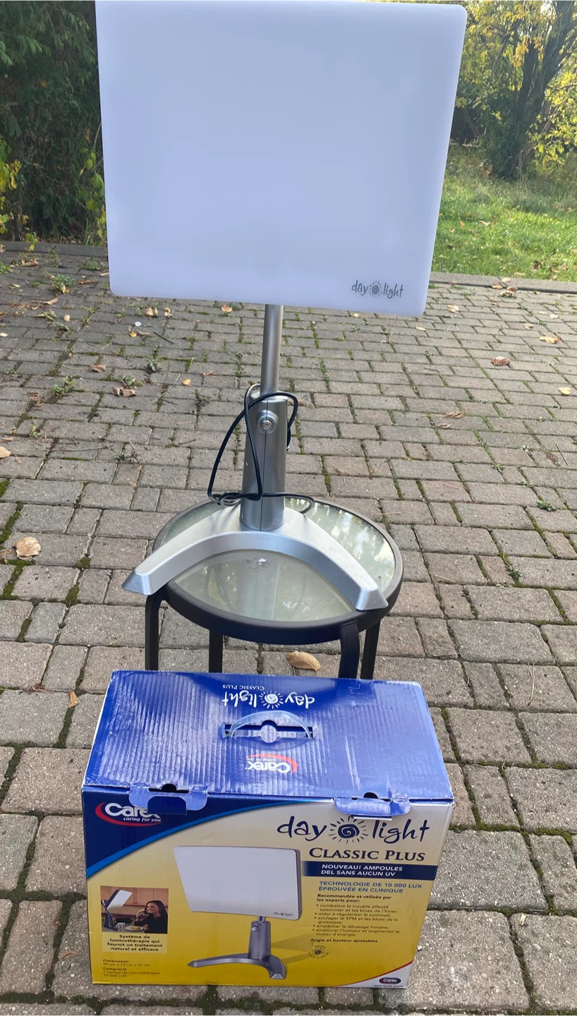 Carex Day-Light Classic Plus 10,000 LUX Therapy Lamp - photo 3