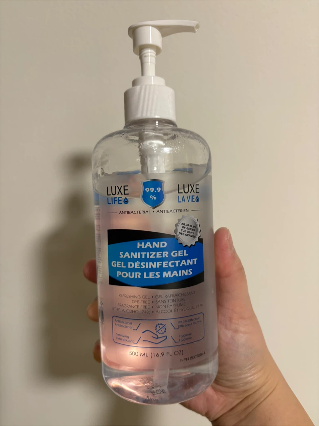 Hand Sanitizer Gel - 500 mL