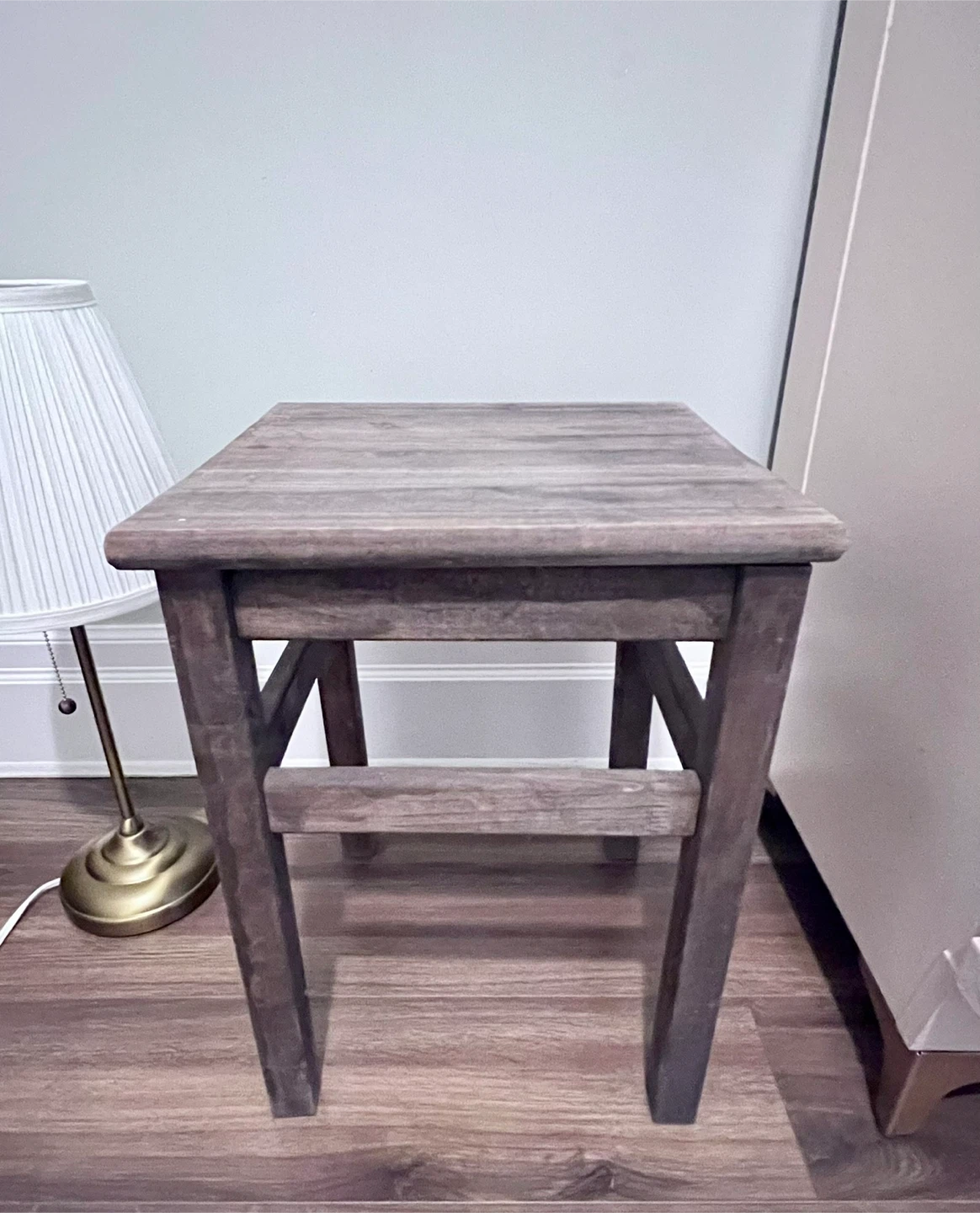 Rustic Wooden Stool Table - photo 2