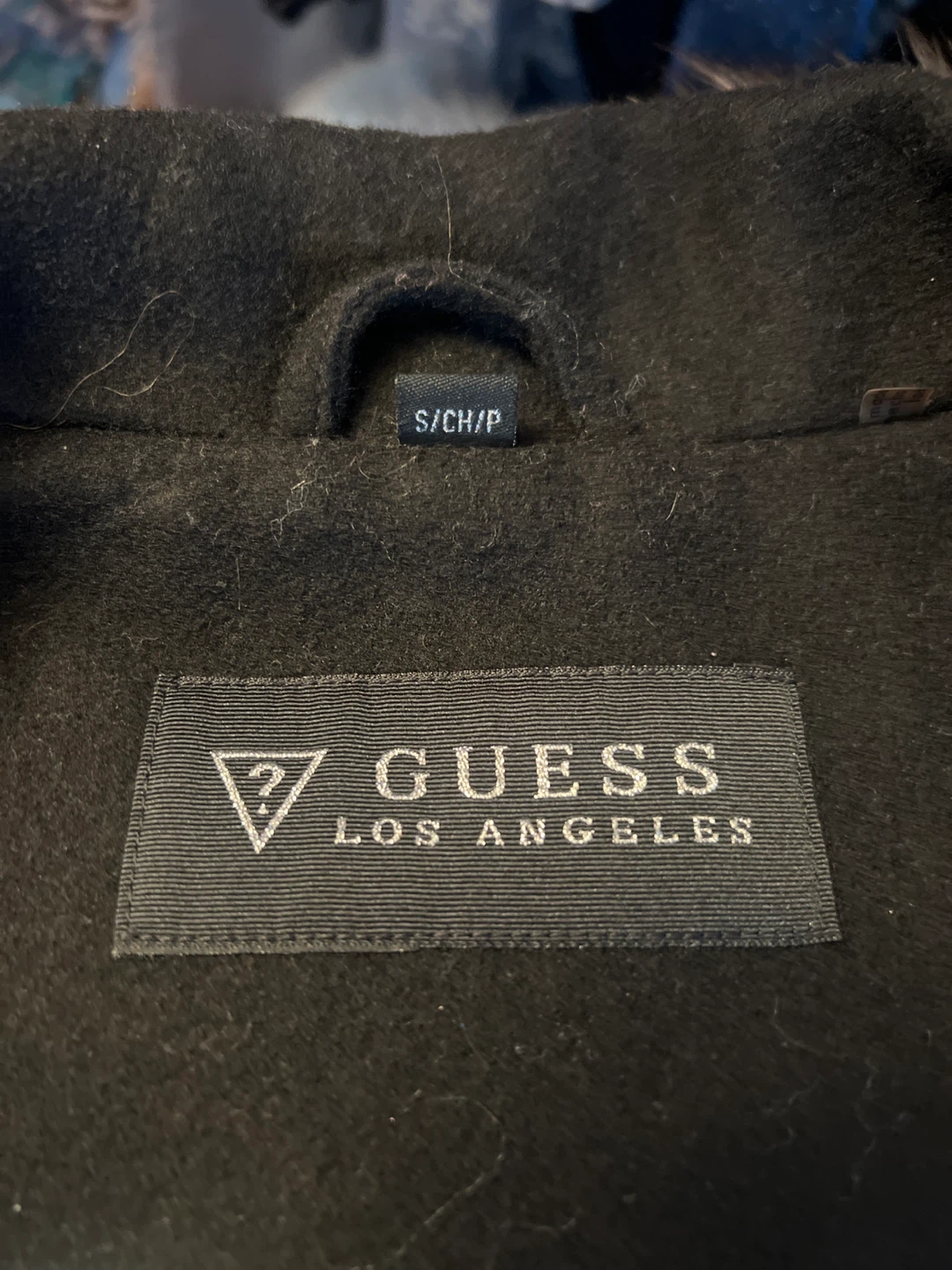 Guess Los Angeles Women's Black Wool Blend Coat Size S - photo 3