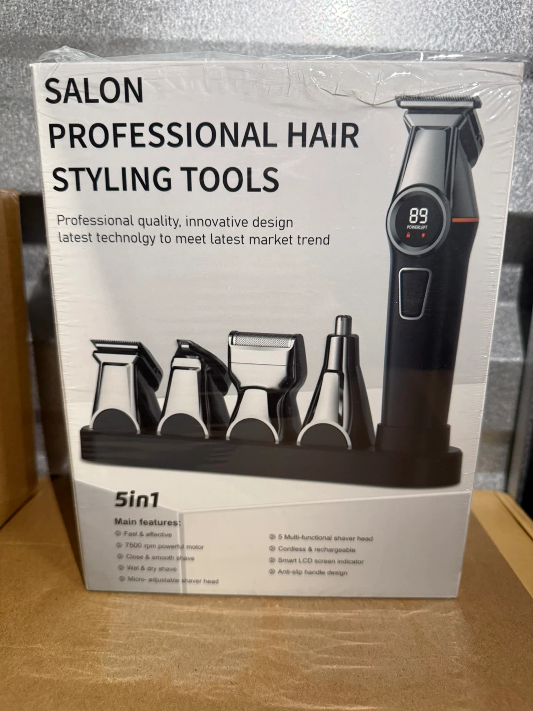 5-in-1 Professional Hair Styling Tool Kit