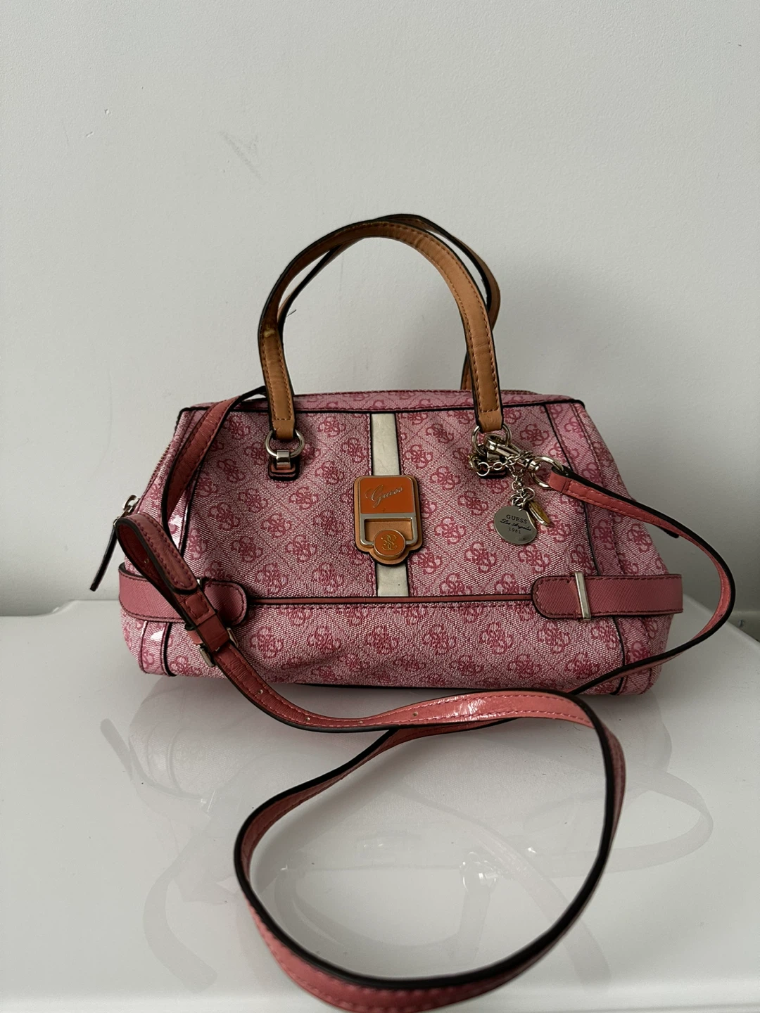 Pink Guess Handbag - photo 5