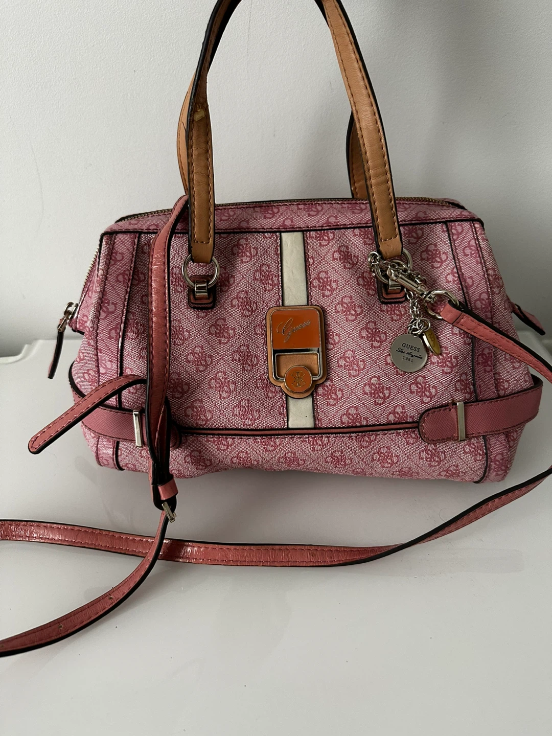 Pink Guess Handbag