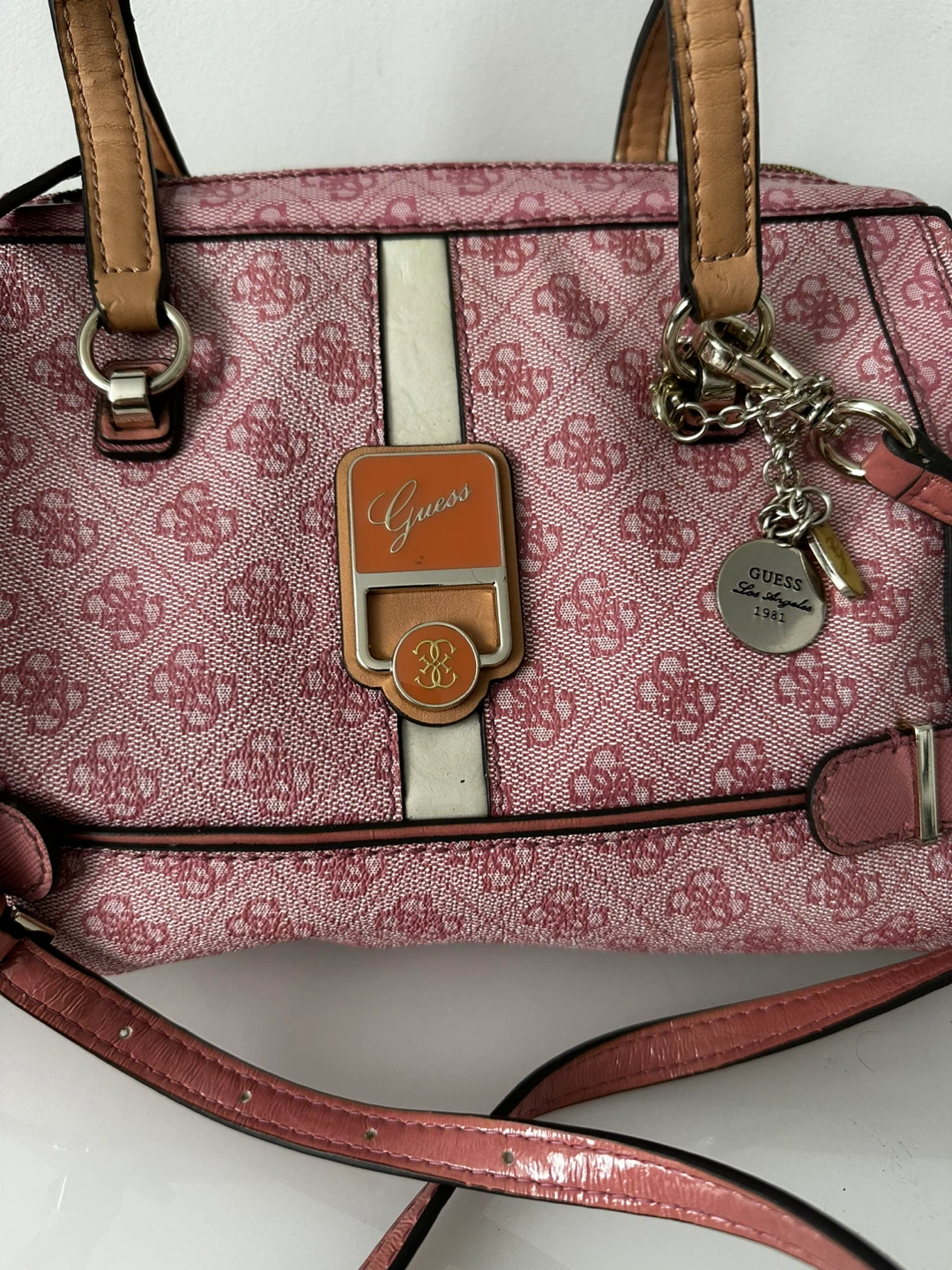 Pink Guess Handbag - photo 3