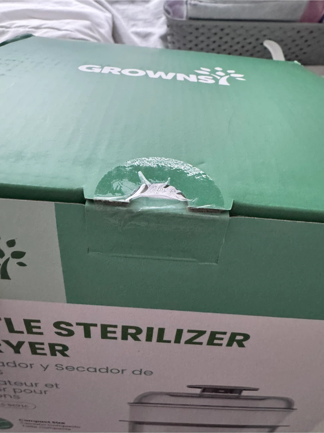 Unopened Grownsy bottle sterilizer - photo 2