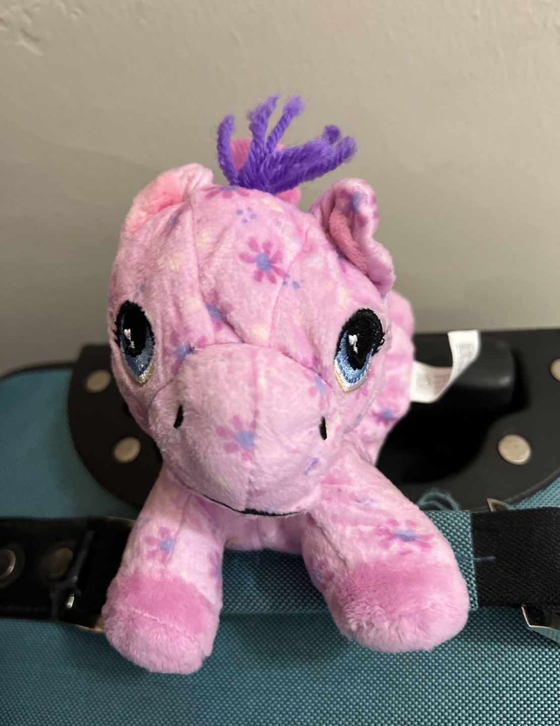 Pink Plush Pony Toy