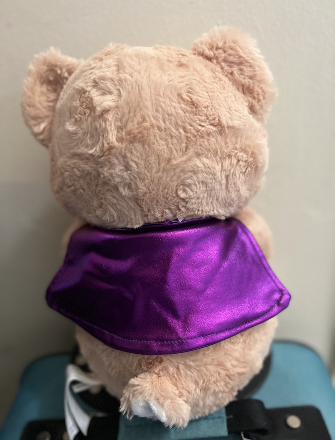 Plush Teddy Bear with Purple Bow and Star - photo 3