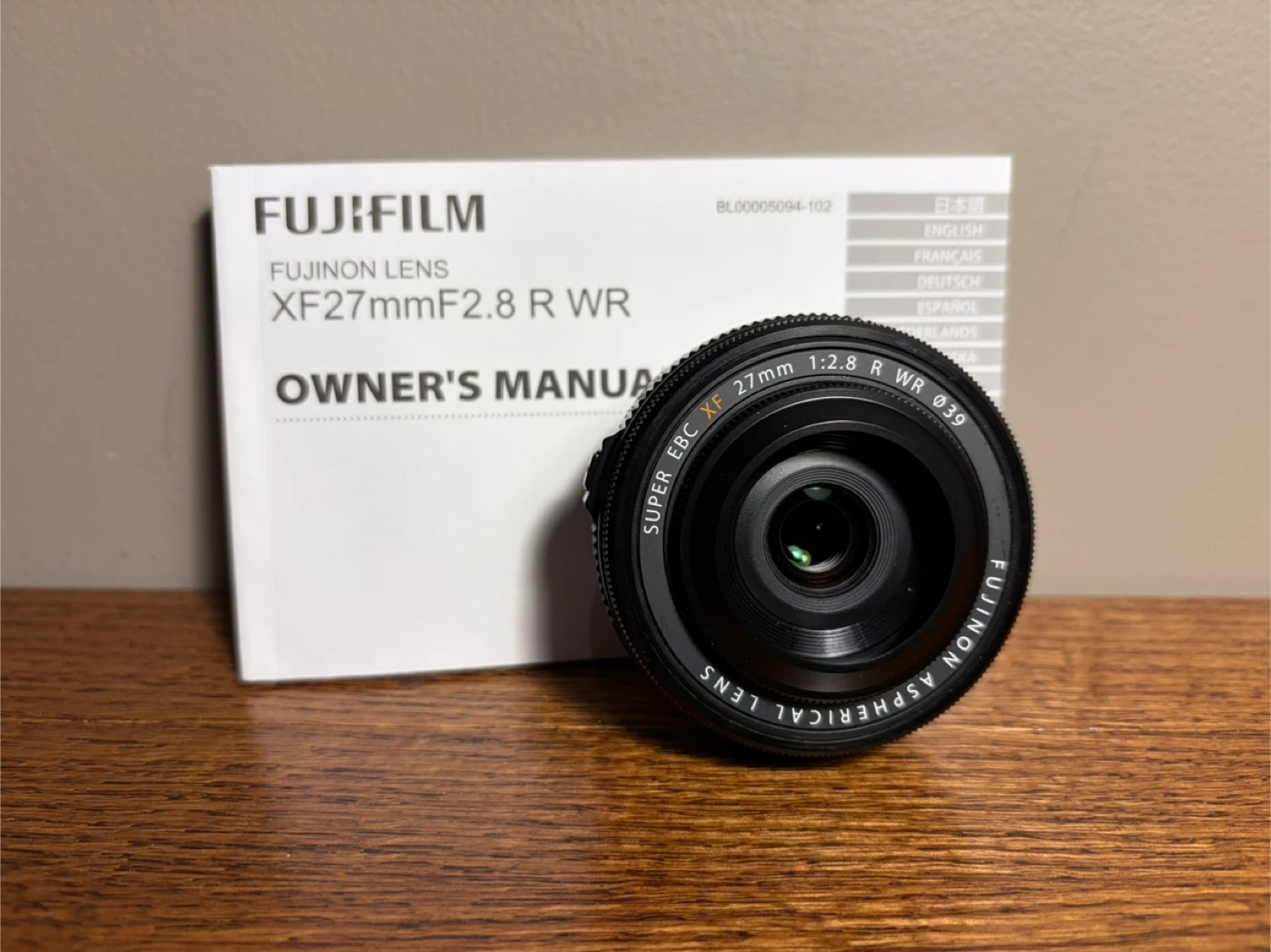 Fujifilm XF 27mm f/2.8 R WR Fujinon Lens - photo 3