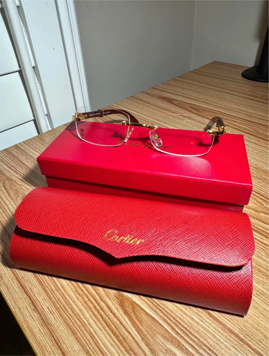 Cartier Rimless Eyeglasses - Made in France - photo 2