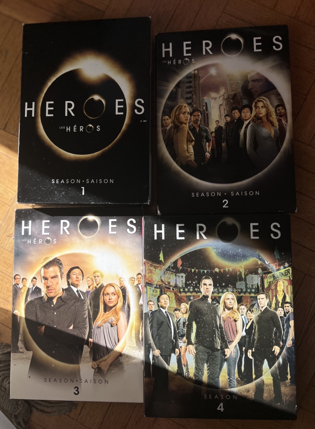 Heroes Seasons 1-4 DVD Box Set