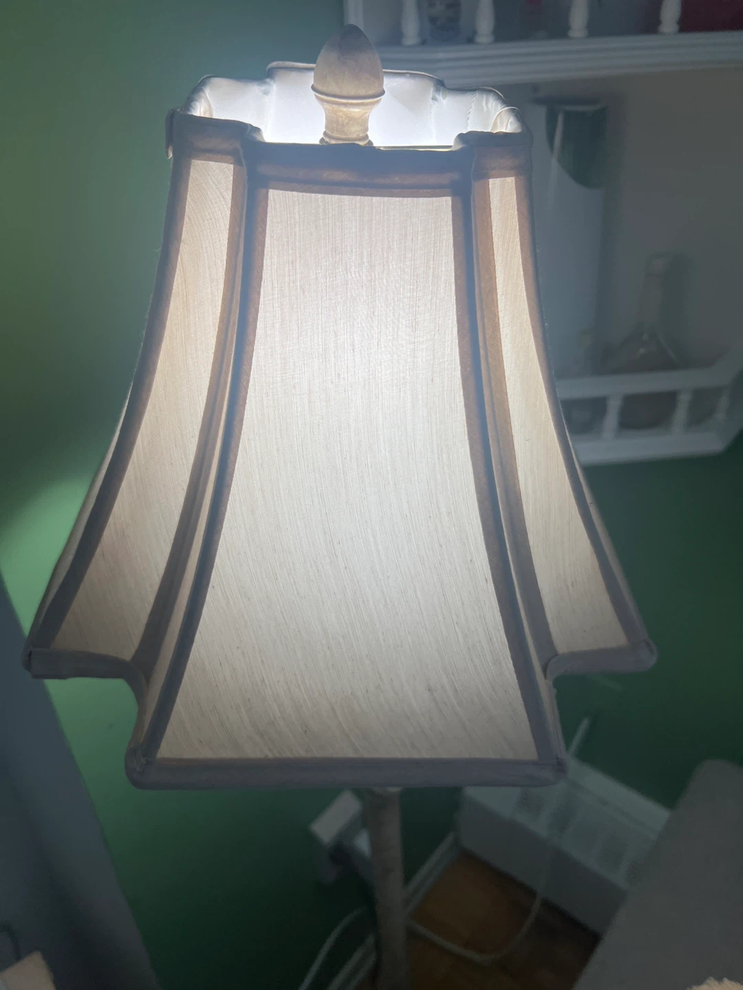 Cream Fabric Shade Floor Lamp - photo 3