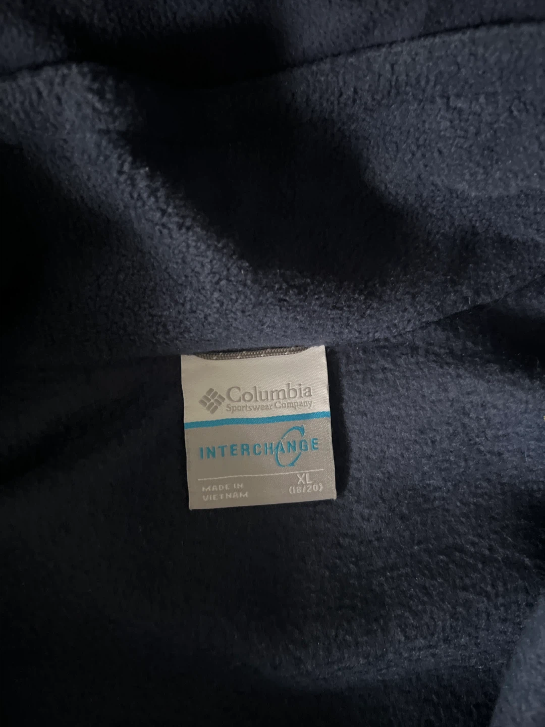 Columbia Interchange Jacket XL (18/20) Blue Camo - photo 3