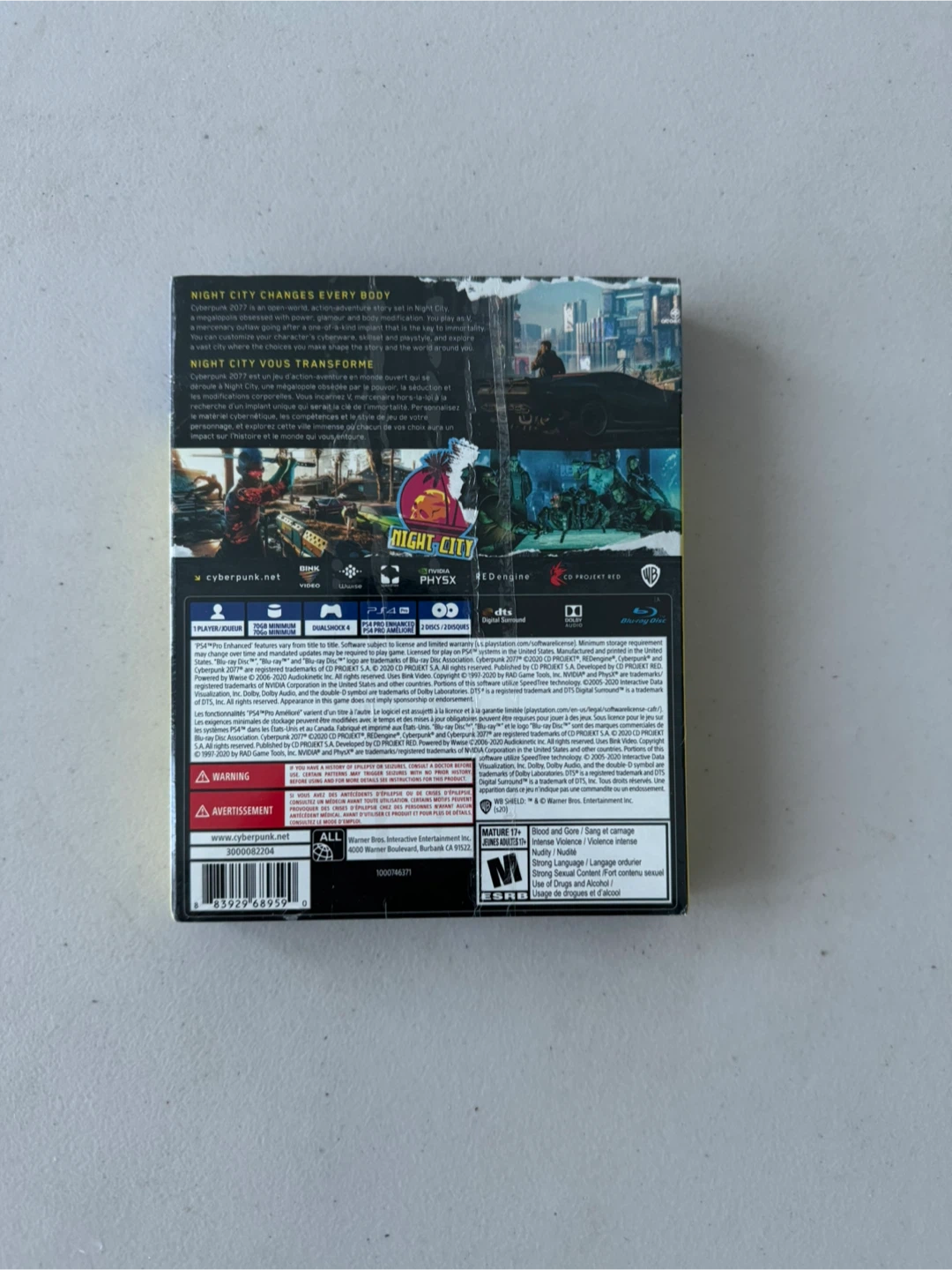 Cyberpunk 2077 - Day One Edition - Sealed - photo 3