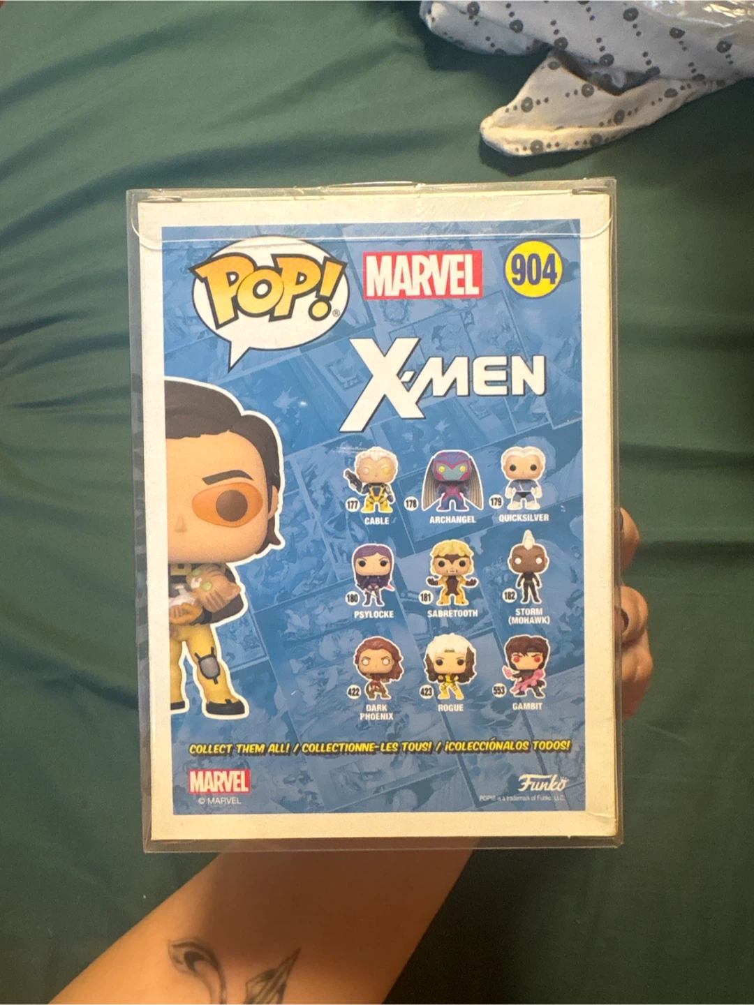 Funko Pop! Marvel X-Men Gambit 904 Hot Topic Exclusive - photo 2
