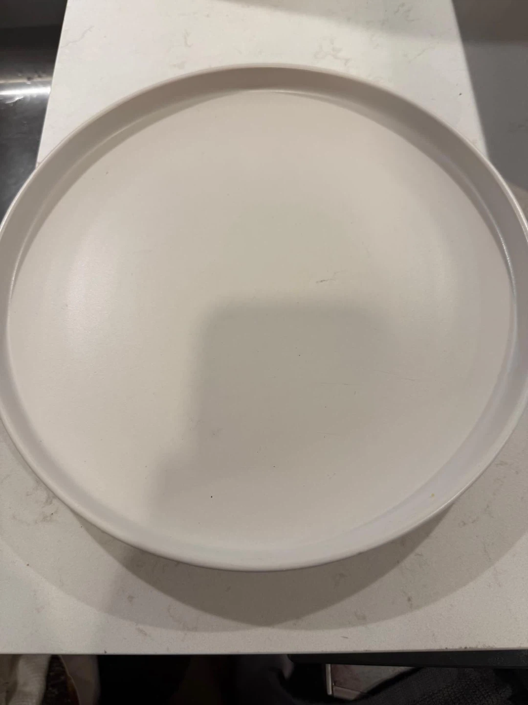 Set of 4 White Dinner Plate