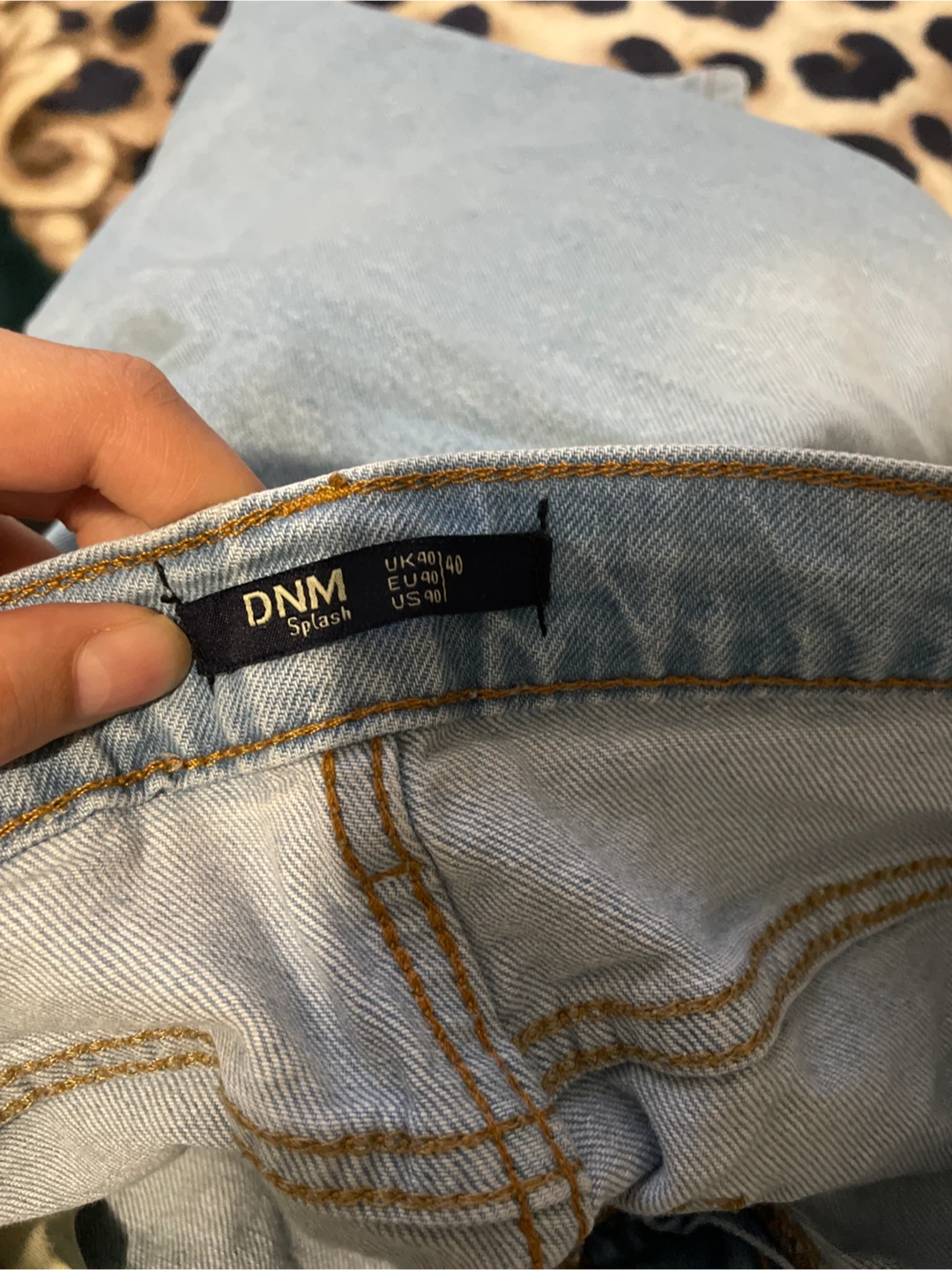 DNM Splash Light Wash Flare Jeans - photo 2