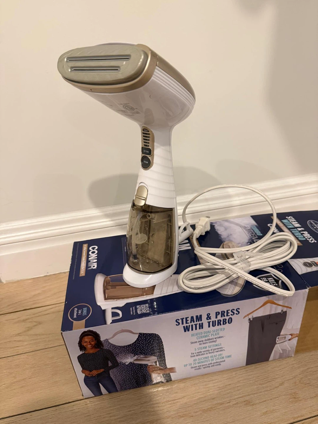 Conair Turbo ExtremeSteam Steam & Press with Turbo Steamer