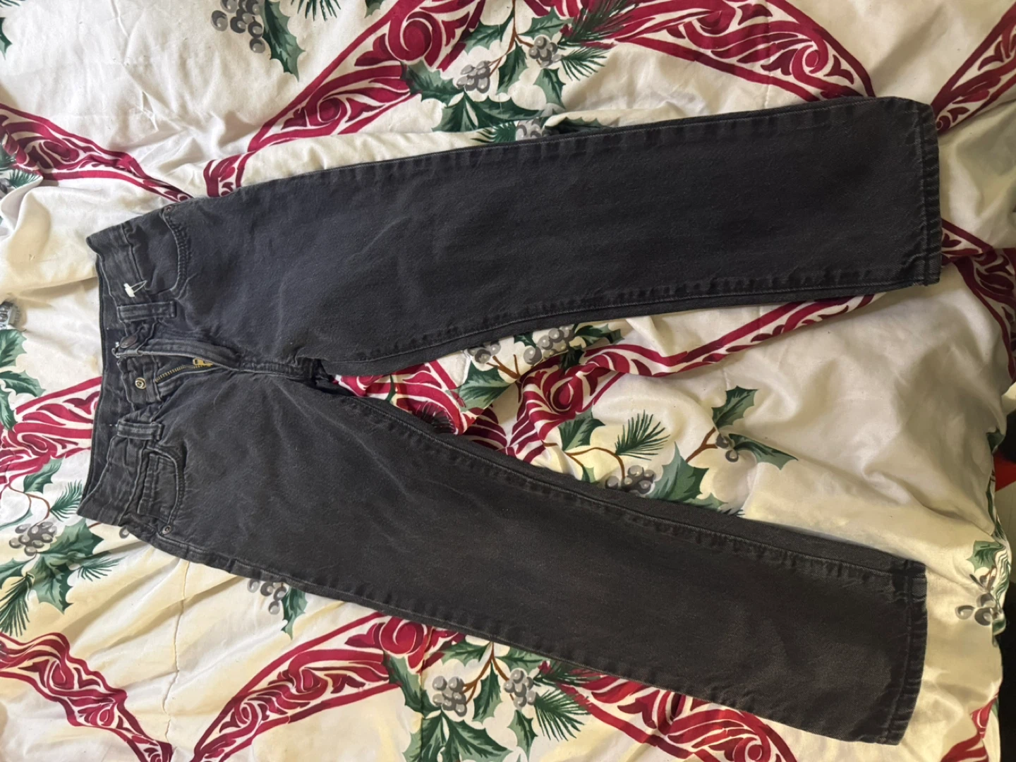 Gray Denim Jeans