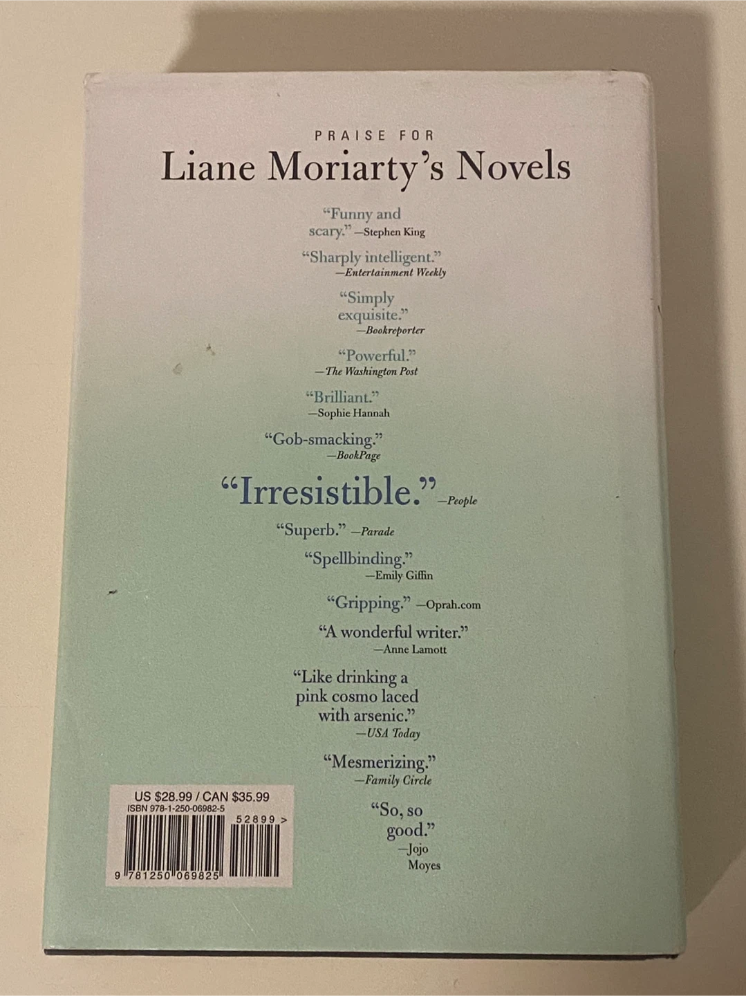 Nine Perfect Strangers Hardcover Book by Liane Moriarty - photo 2